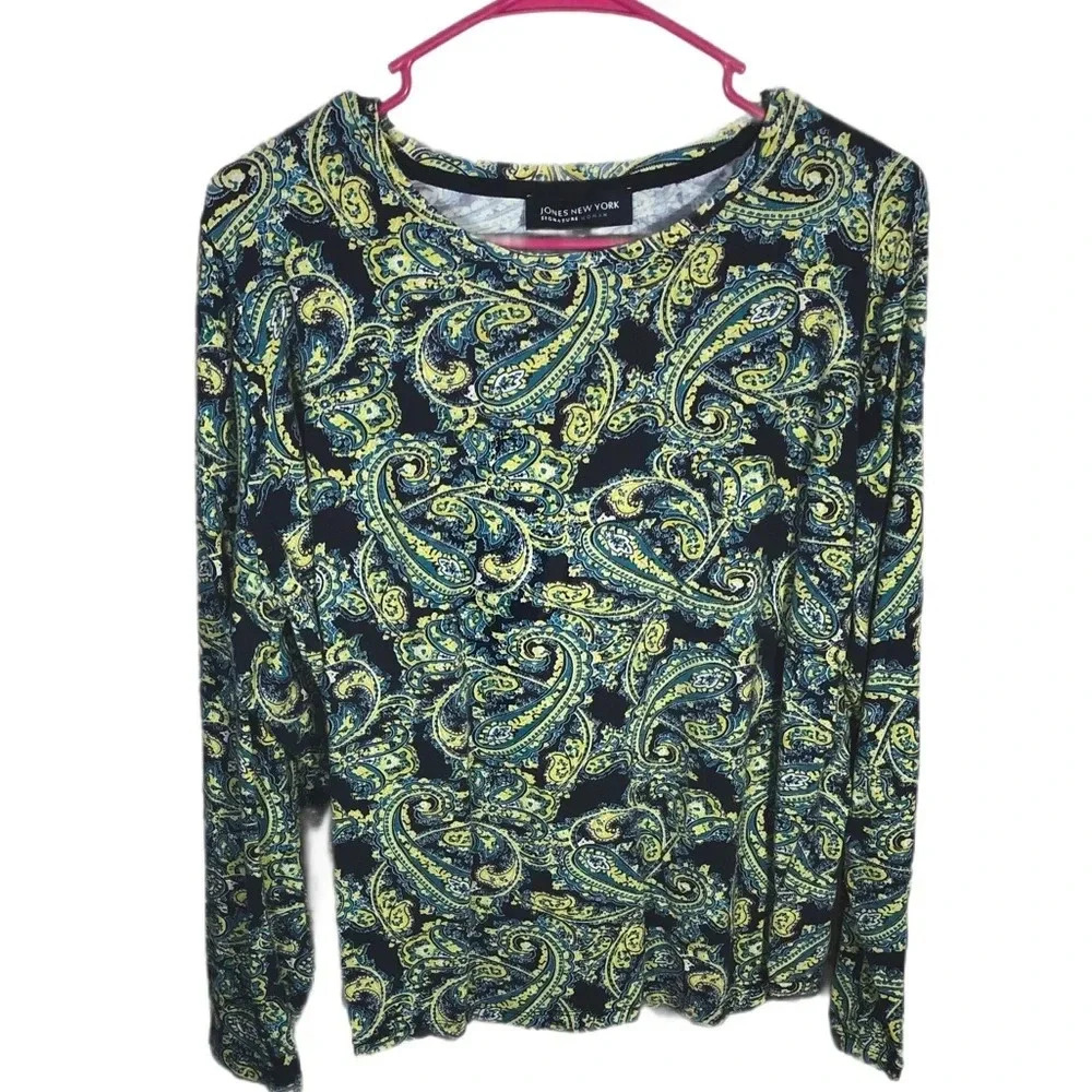 Jones New York 2X Long Sleeve Shirt